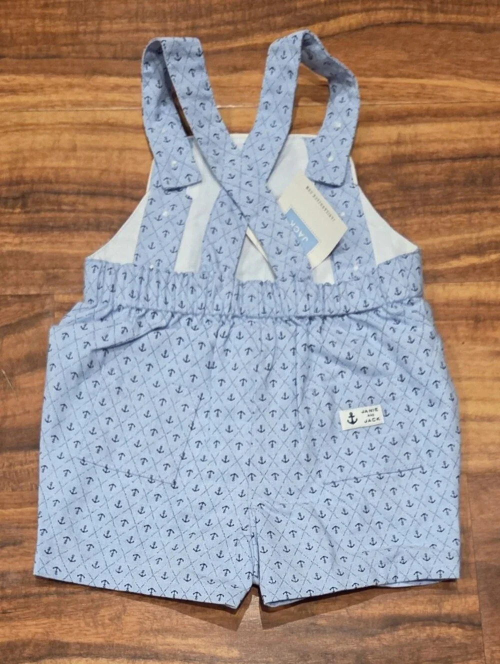 Janie and Jack NWT 3-6 Months Bodysuit, Anchor Shortalls, Cardigan And Socks (2)